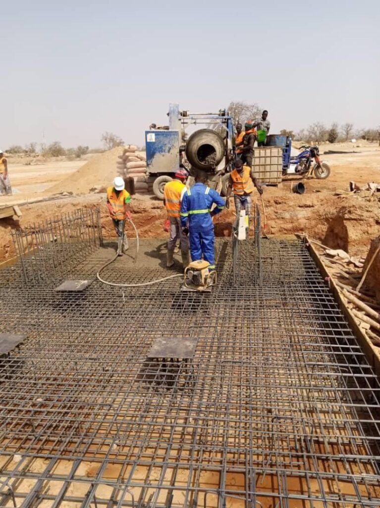 Mine semi-industrielle de Tiebele Mining